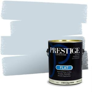imagePRESTIGE Paints Interior Paint and Primer In One 1Gallon SemiGloss Comparable Match of Behr Siberian IceMQ353PCM