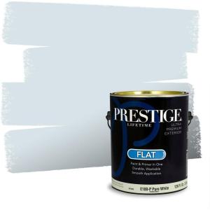 imagePRESTIGE Paints Interior Paint and Primer In One 1Gallon SemiGloss Comparable Match of Behr Siberian IceMQ356PCM