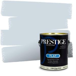 imagePRESTIGE Paints Interior Paint and Primer In One 1Gallon SemiGloss Comparable Match of Behr Siberian IceMQ357PCM