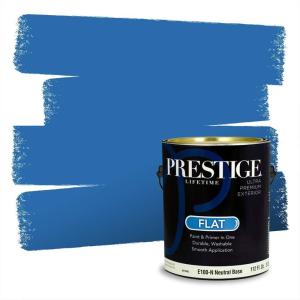 imagePRESTIGE Paints Interior Paint and Primer In One 1Gallon SemiGloss Comparable Match of Behr Siberian IceMQ424PCM