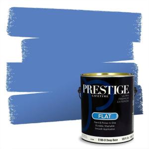 imagePRESTIGE Paints Interior Paint and Primer In One 1Gallon SemiGloss Comparable Match of Behr Siberian IceMQ425PCM
