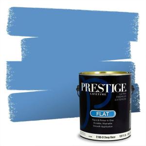 imagePRESTIGE Paints Interior Paint and Primer In One 1Gallon SemiGloss Comparable Match of Behr Siberian IceMQ426PCM