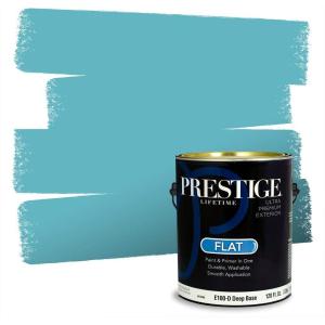 imagePRESTIGE Paints Interior Paint and Primer In One 1Gallon SemiGloss Comparable Match of Behr Siberian IceMQ451PCM