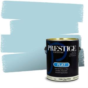 imagePRESTIGE Paints Interior Paint and Primer In One 1Gallon SemiGloss Comparable Match of Behr Siberian IceMQ455PCM