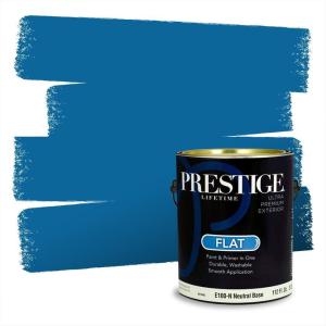 imagePRESTIGE Paints Interior Paint and Primer In One 1Gallon SemiGloss Comparable Match of Behr Siberian IceMQ458PCM