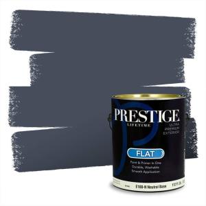 imagePRESTIGE Paints Interior Paint and Primer In One 1Gallon SemiGloss Comparable Match of Behr Siberian IceMQ510PCM