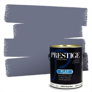 imagePRESTIGE Paints Interior Paint and Primer In One 1Gallon SemiGloss Comparable Match of Behr Siberian IceMQ511PCM