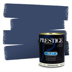 imagePRESTIGE Paints Interior Paint and Primer In One 1Gallon SemiGloss Comparable Match of Behr Siberian IceMQ514PCM