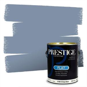 imagePRESTIGE Paints Interior Paint and Primer In One 1Gallon SemiGloss Comparable Match of Behr Siberian IceMQ516PCM