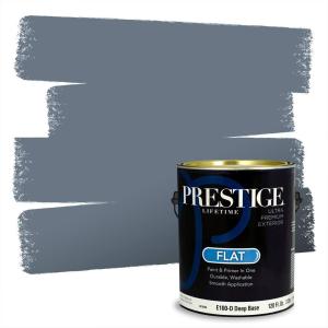 imagePRESTIGE Paints Interior Paint and Primer In One 1Gallon SemiGloss Comparable Match of Behr Siberian IceMQ519PCM
