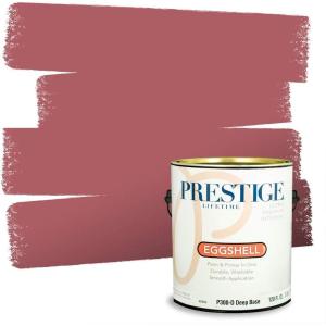 imagePRESTIGE Paints Interior Paint and Primer In One 1Gallon SemiGloss Comparable Match of Sherwin Williams Fabulous GrapeRedbud