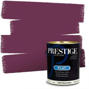 imagePRESTIGE Paints Interior Paint and Primer In One 1Gallon SemiGloss Comparable Match of Sherwin Williams Fabulous GrapeSW6293PCM