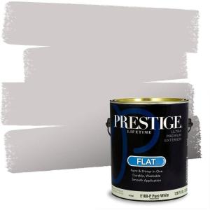 imagePRESTIGE Paints Interior Paint and Primer In One 1Gallon SemiGloss Comparable Match of Sherwin Williams FolkstoneSW6001PCM