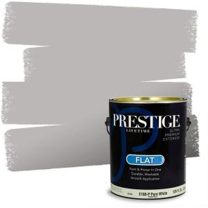 imagePRESTIGE Paints Interior Paint and Primer In One 1Gallon SemiGloss Comparable Match of Sherwin Williams FolkstoneSW6002PCM