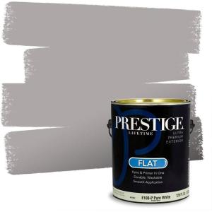 imagePRESTIGE Paints Interior Paint and Primer In One 1Gallon SemiGloss Comparable Match of Sherwin Williams FolkstoneSW6003PCM