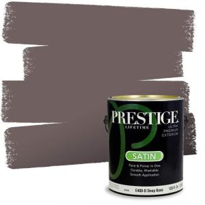 imagePRESTIGE Paints Interior Paint and Primer In One 1Gallon SemiGloss Comparable Match of Sherwin Williams FolkstoneSW6012PCM
