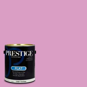 imagePRESTIGE Paints Interior Paint and Primer In One 1Gallon SemiGloss Comparable Match of Sherwin Williams HibiscusProminent Pink