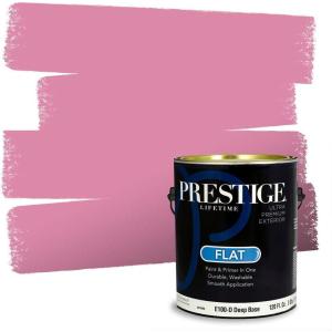 imagePRESTIGE Paints Interior Paint and Primer In One 1Gallon SemiGloss Comparable Match of Sherwin Williams HibiscusSW6850PCM