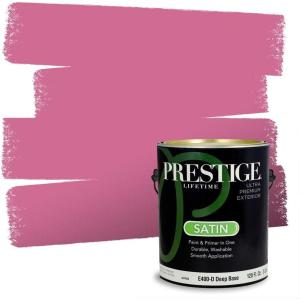 imagePRESTIGE Paints Interior Paint and Primer In One 1Gallon SemiGloss Comparable Match of Sherwin Williams HibiscusSW6851PCM