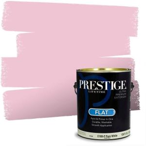 imagePRESTIGE Paints Interior Paint and Primer In One 1Gallon SemiGloss Comparable Match of Sherwin Williams HibiscusSW6852PCM
