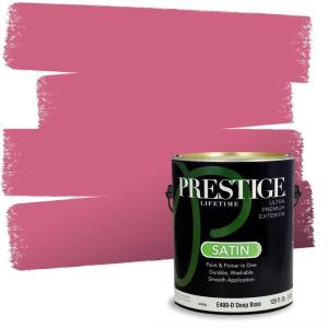 imagePRESTIGE Paints Interior Paint and Primer In One 1Gallon SemiGloss Comparable Match of Sherwin Williams HibiscusSW6855PCM