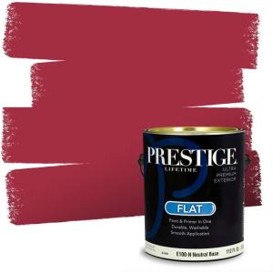 imagePRESTIGE Paints Interior Paint and Primer In One 1Gallon SemiGloss Comparable Match of Sherwin Williams HibiscusSW6861PCM