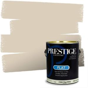 imagePRESTIGE Paints Interior Paint and Primer In One 1Gallon SemiGloss Comparable Match of Sherwin Williams Mannered GoldSW6148PCM