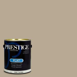 imagePRESTIGE Paints Interior Paint and Primer In One 1Gallon SemiGloss Comparable Match of Sherwin Williams Mannered GoldSW6150PCM