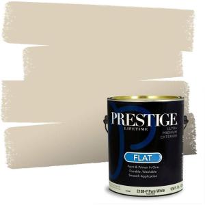 imagePRESTIGE Paints Interior Paint and Primer In One 1Gallon SemiGloss Comparable Match of Sherwin Williams Mannered GoldSW6155PCM