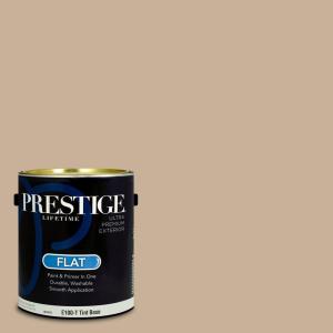 imagePRESTIGE Paints Interior Paint and Primer In One 1Gallon SemiGloss Comparable Match of Sherwin Williams Nomadic DesertSW6107PCM