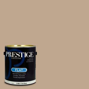 imagePRESTIGE Paints Interior Paint and Primer In One 1Gallon SemiGloss Comparable Match of Sherwin Williams Nomadic DesertSands of Time