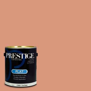 imagePRESTIGE Paints Interior Paint and Primer In One 1Gallon SemiGloss Comparable Match of Sherwin Williams PersimmonSW6339PCM