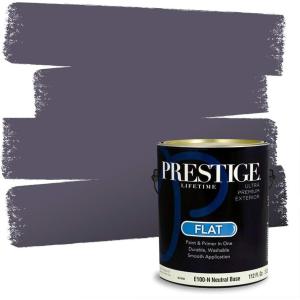 imagePRESTIGE Paints Interior Paint and Primer in One 1 Gallon Eggshell Prim and ProperArctic Shadow