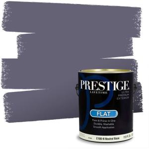 imagePRESTIGE Paints Interior Paint and Primer in One 1 Gallon Eggshell Prim and ProperCurio Gray