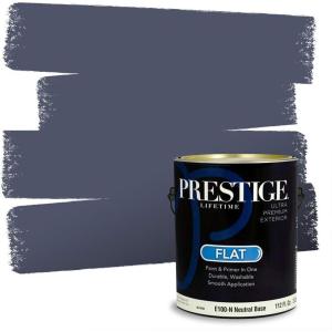 imagePRESTIGE Paints Interior Paint and Primer in One 1 Gallon Eggshell Prim and ProperDeep Space