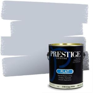 imagePRESTIGE Paints Interior Paint and Primer in One 1 Gallon Eggshell Prim and ProperDolphin Fin