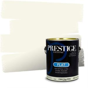 imagePrestige Paints Interior Paint and Primer In One 1Gallon Flat Comparable Match of Valspar Du JourBetsys Linen