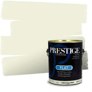 imagePrestige Paints Interior Paint and Primer In One 1Gallon Flat Comparable Match of Valspar PromenadeGrassy Field