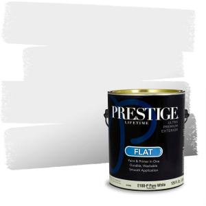 imagePrestige Paints Interior Paint and Primer In One 1Gallon Flat Comparable Match of Valspar PromenadeLilac Muse