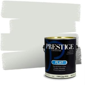 imagePrestige Paints Interior Paint and Primer In One 1Gallon Flat Comparable Match of Valspar PromenadeLuna