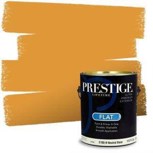 imagePrestige Paints Interior Paint and Primer in One Comparable Match of Sherwin Williams Carnival Semi Gloss 1 GallonGold Crest