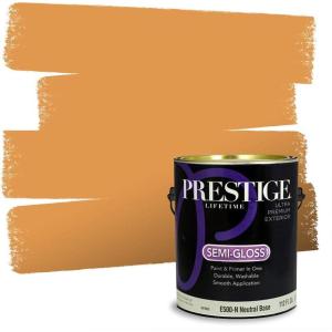 imagePrestige Paints Interior Paint and Primer in One Comparable Match of Sherwin Williams Carnival Semi Gloss 1 GallonSW6663PCM