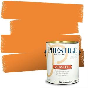 imagePrestige Paints Interior Paint and Primer in One Comparable Match of Sherwin Williams Carnival Semi Gloss 1 GallonSW6887PCM