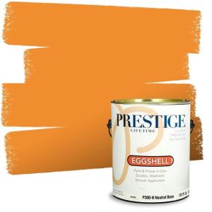 imagePrestige Paints Interior Paint and Primer in One Comparable Match of Sherwin Williams Carnival Semi Gloss 1 GallonSW6891PCM