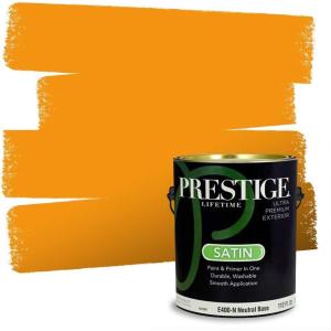 imagePrestige Paints Interior Paint and Primer in One Comparable Match of Sherwin Williams Carnival Semi Gloss 1 GallonSW6894PCM