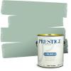imagePRESTIGE Interior Paint and Primer in One Ballfield Satin 1 GallonFrosted Evergreen