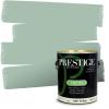 imagePRESTIGE Interior Paint and Primer in One Ballfield Satin 1 GallonFrosted Evergreen