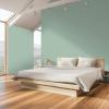 imagePRESTIGE Interior Paint and Primer in One Ballfield Satin 1 GallonFrosted Evergreen