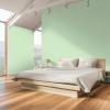 imagePRESTIGE Interior Paint and Primer in One Celtic Green Satin 1 GallonDew Berry