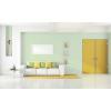 imagePRESTIGE Interior Paint and Primer in One Celtic Green Satin 1 GallonJune Bud